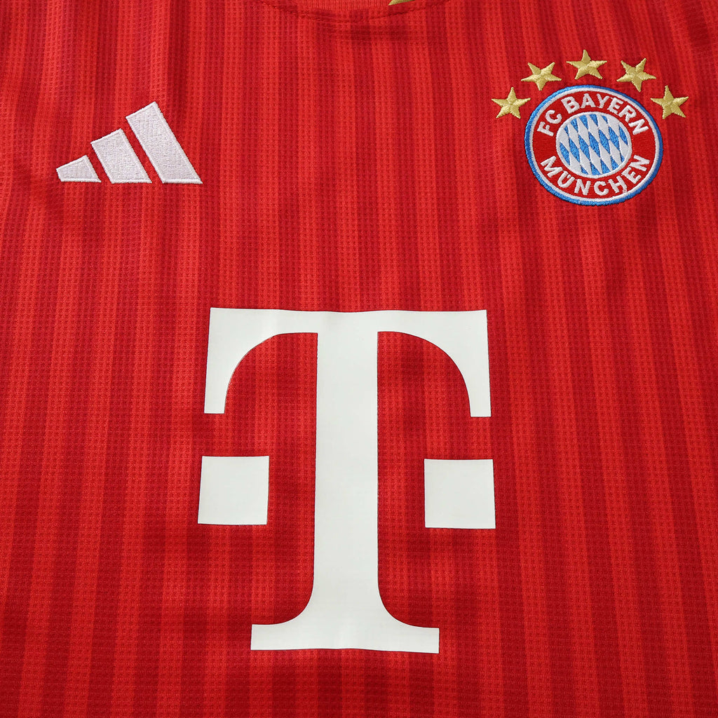 Bayern munich kids home kit 2026/27 - sponsor detail