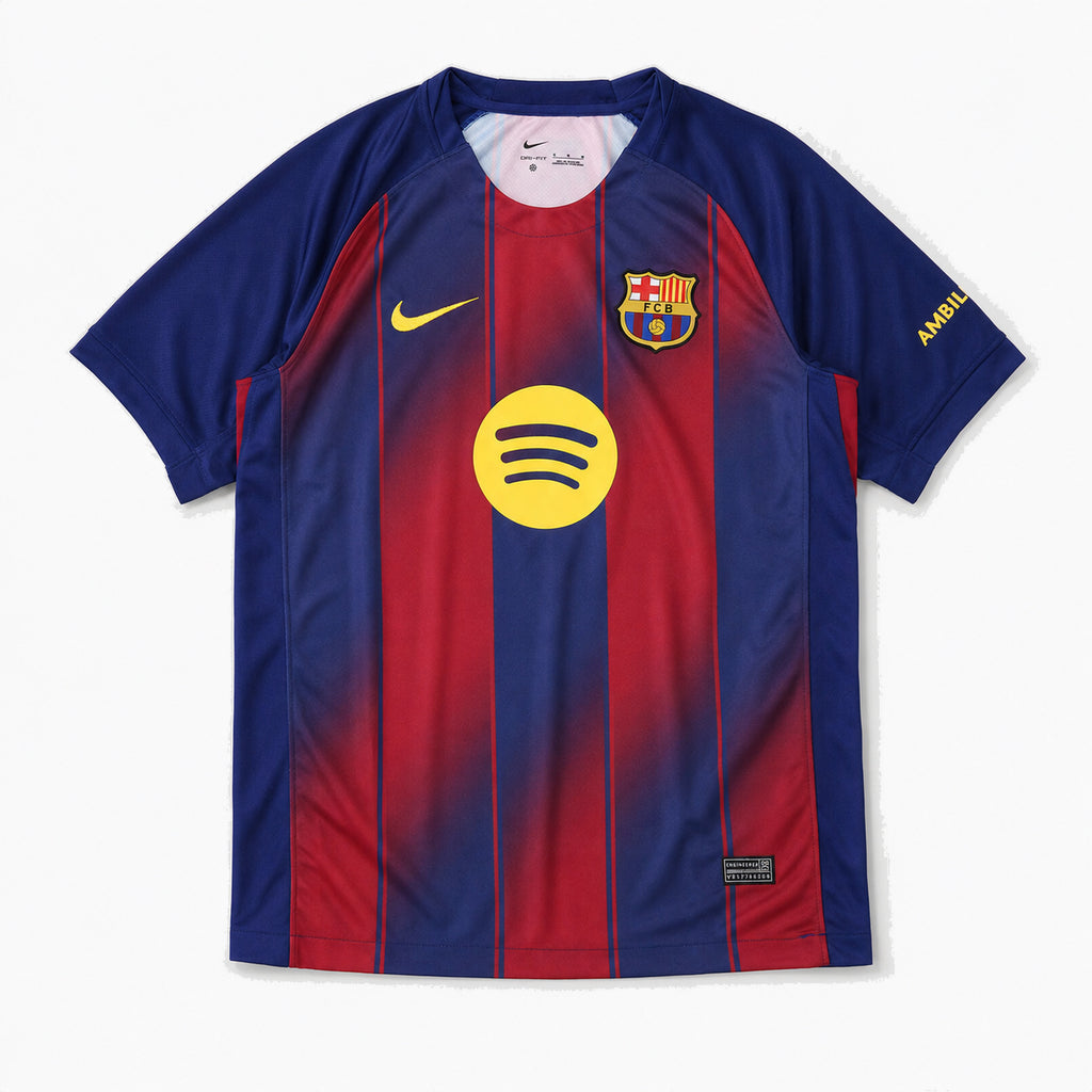 Barcelona home jersey 2025/26 - front studio view