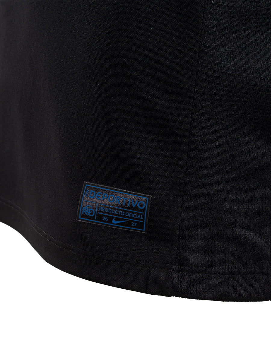 Rc deportivo away jersey 2026/27 - hem label detail