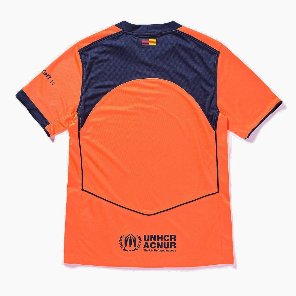 Barcelona third jersey 2025/26 - back studio view