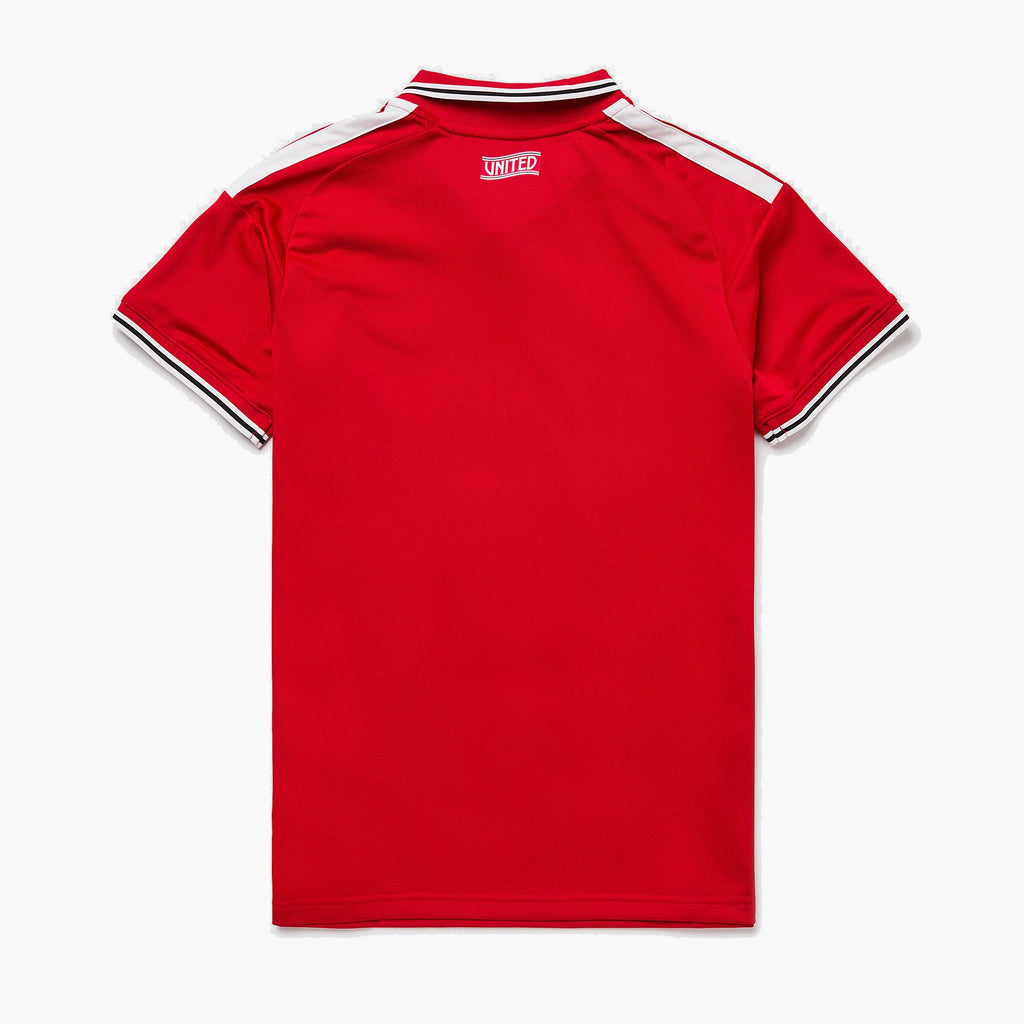 Manchester united home jersey 2026/27 - back studio view