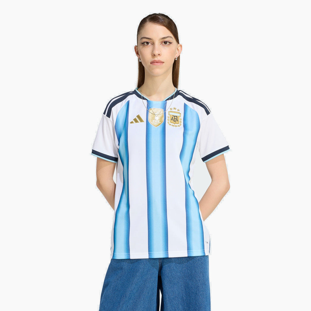 Argentina women home jersey 2026 world cup - front on model