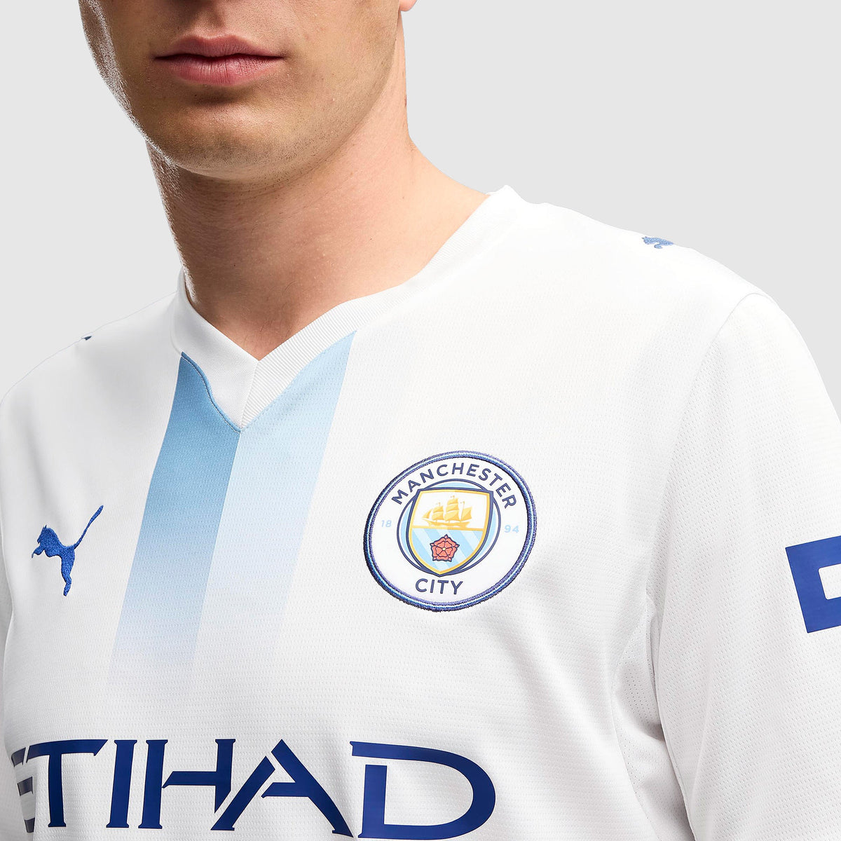Manchester city third jersey 2026/27 - chest detail