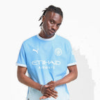 Manchester city home player jersey 2026/27 - front on model