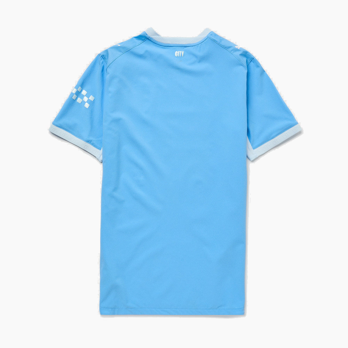 Manchester city home player jersey 2026/27 - back studio view