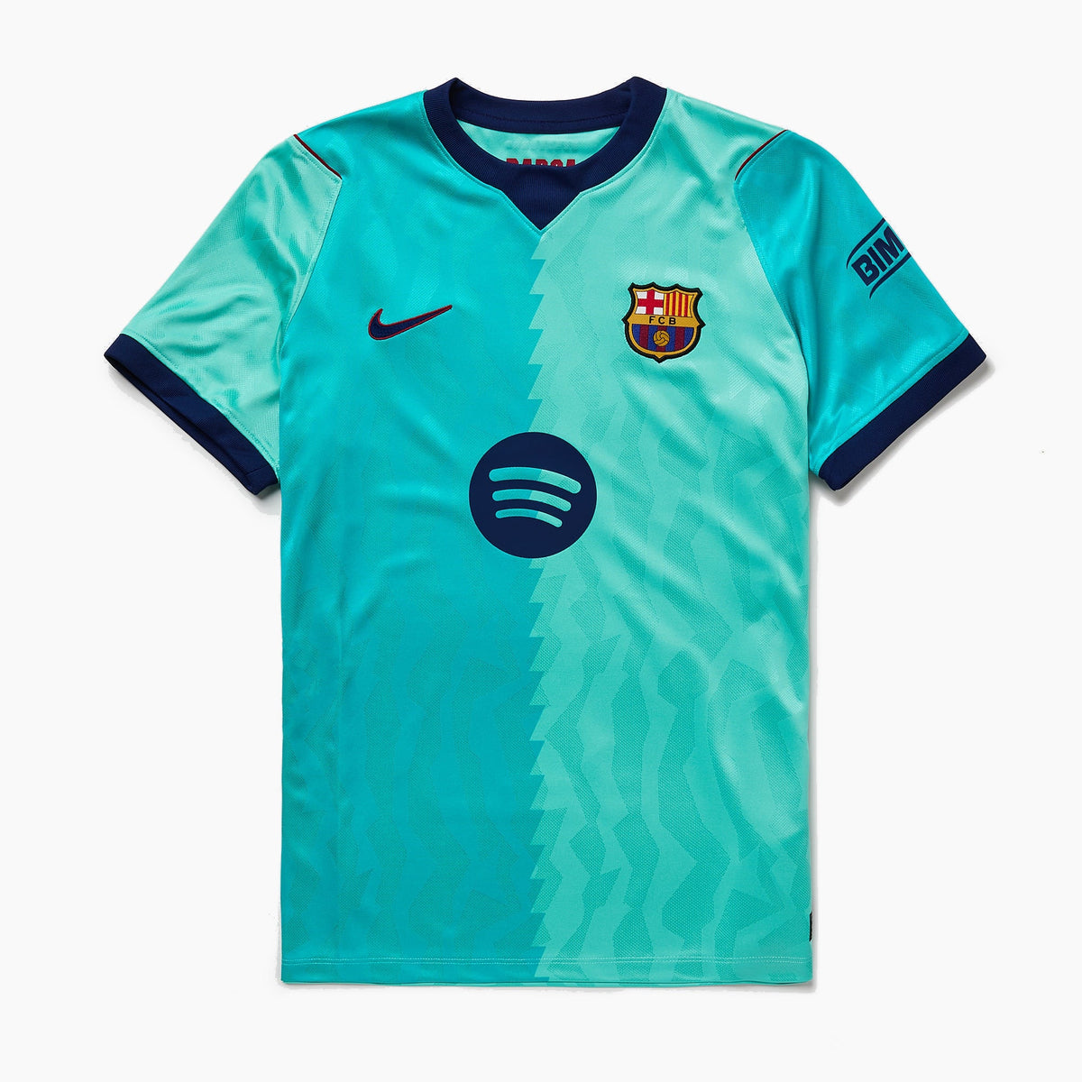Barcelona Damen Dritte Trikot 2026/27 - Vorderansicht flach liegend