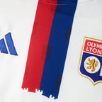 Olympique de lyon home jersey 2026/27 - crest detail