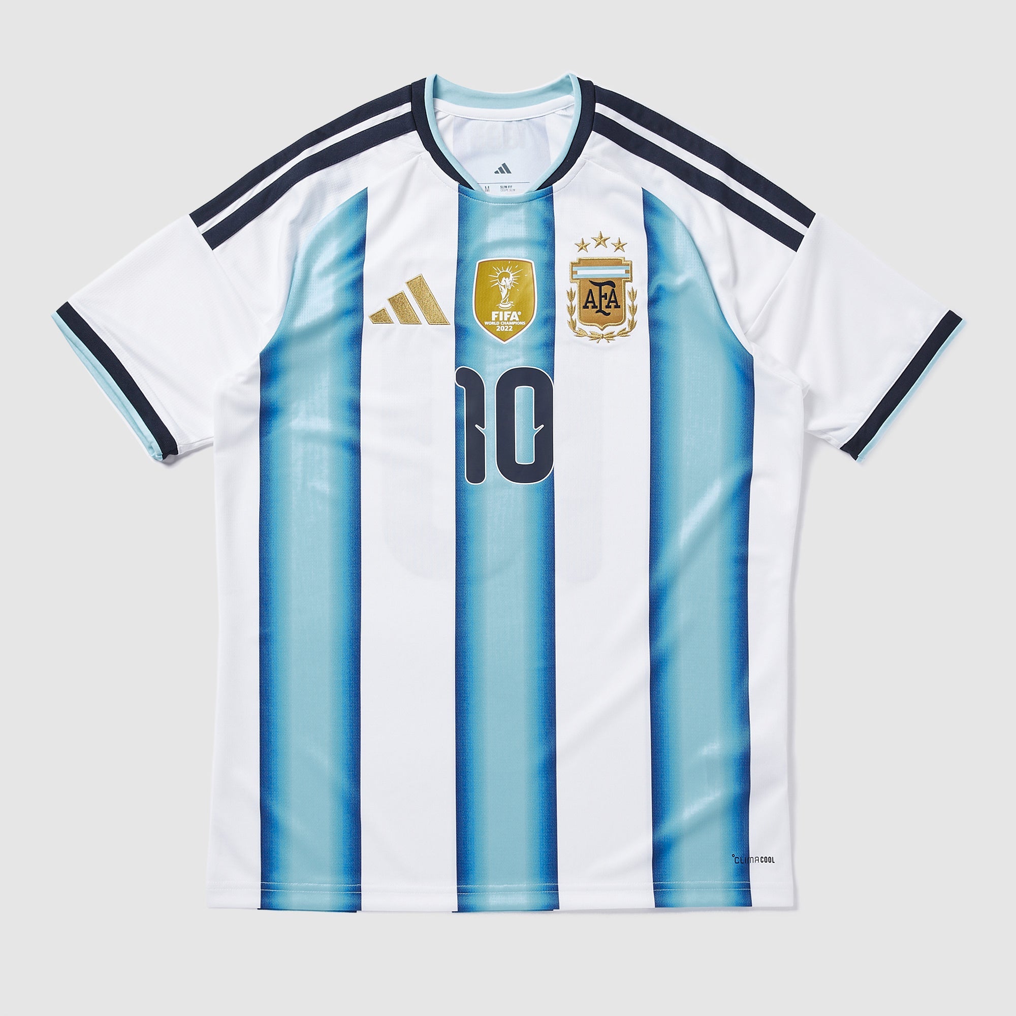 Camiseta Mujer Primera Equipación Mundial 2026 Argentina Messi #10