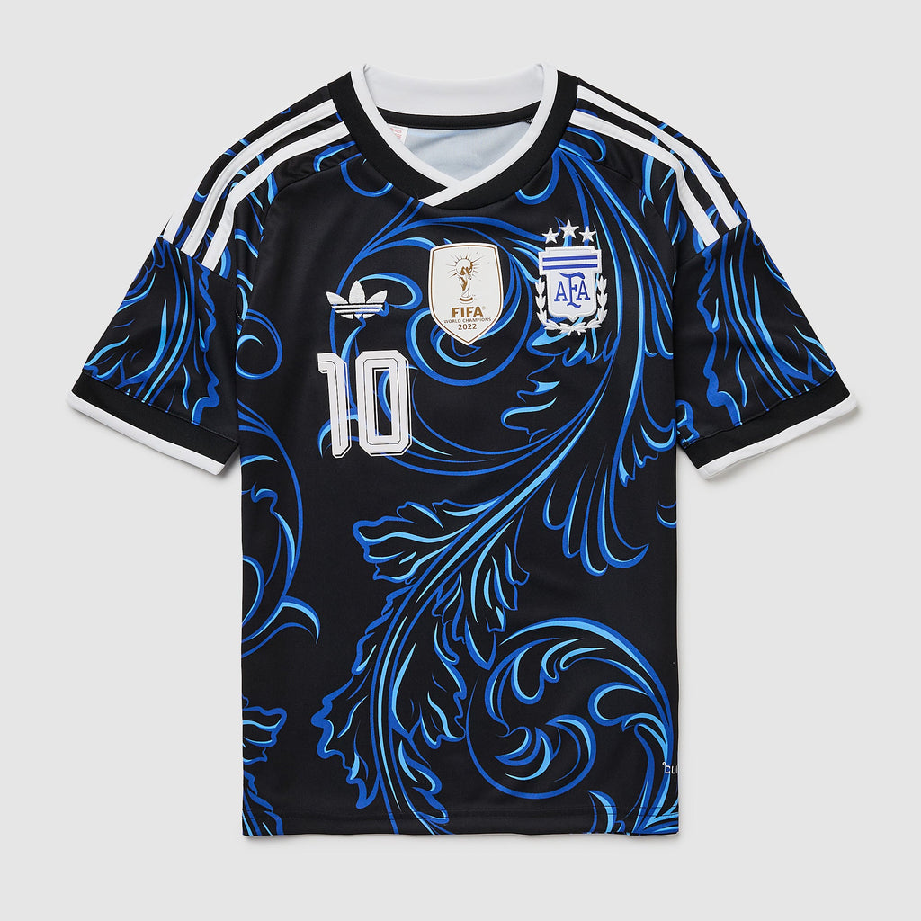 Camiseta Niño Segunda Equipación Mundial 2026 Argentina Messi #10 — Vista 2