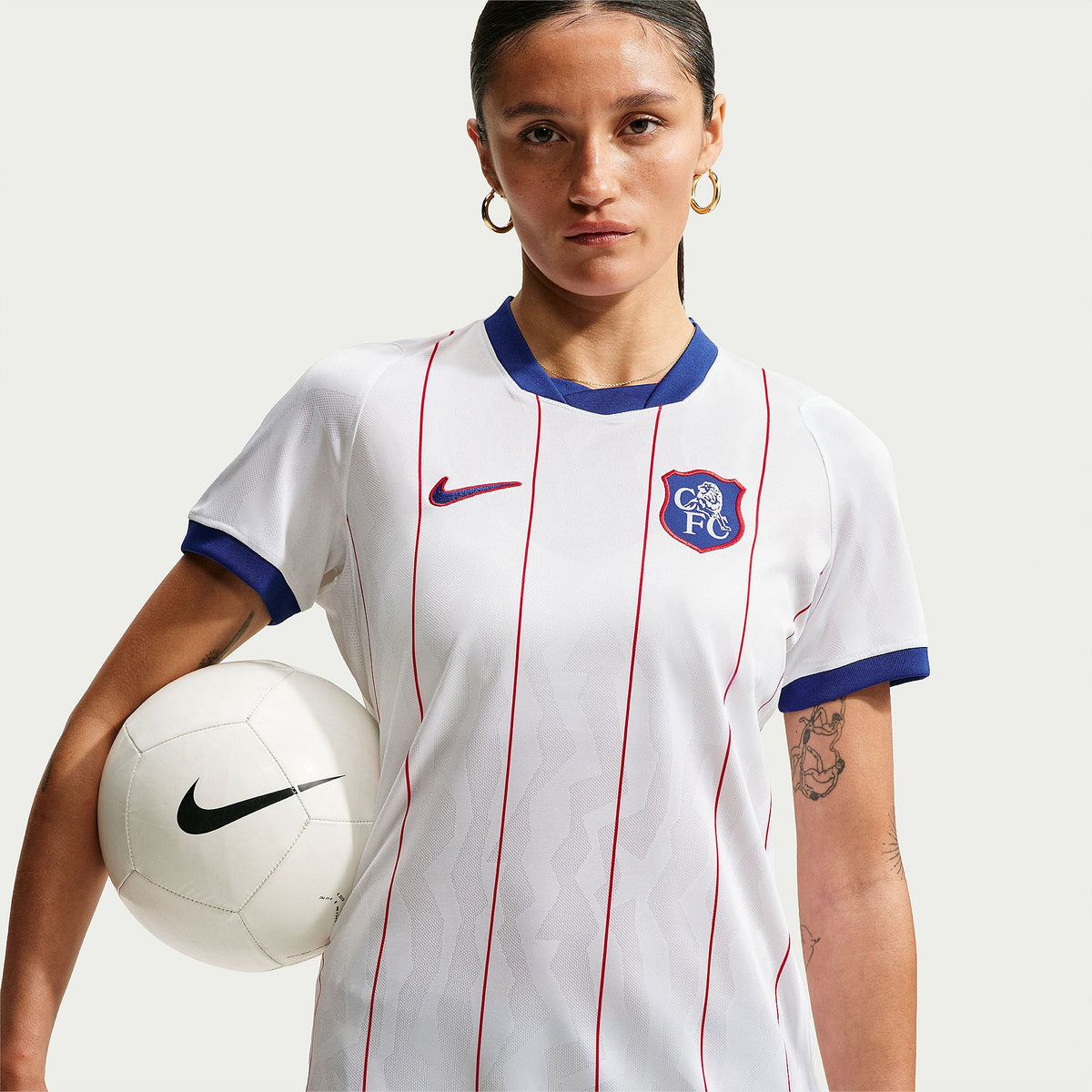 Chelsea third womens jersey 2026/27 - front on model