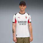 Ac milan away jersey 2025/26 - front on model