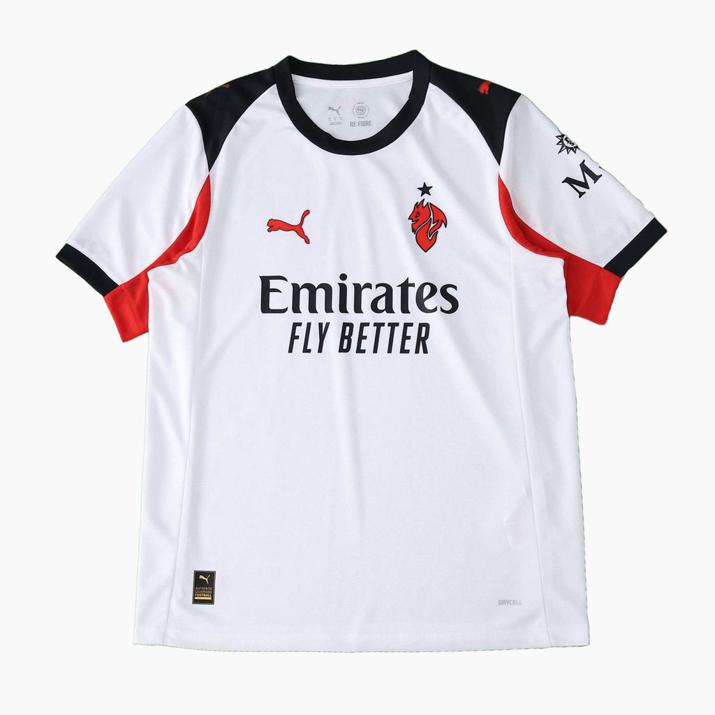Ac milan away jersey 2025/26 - front studio view