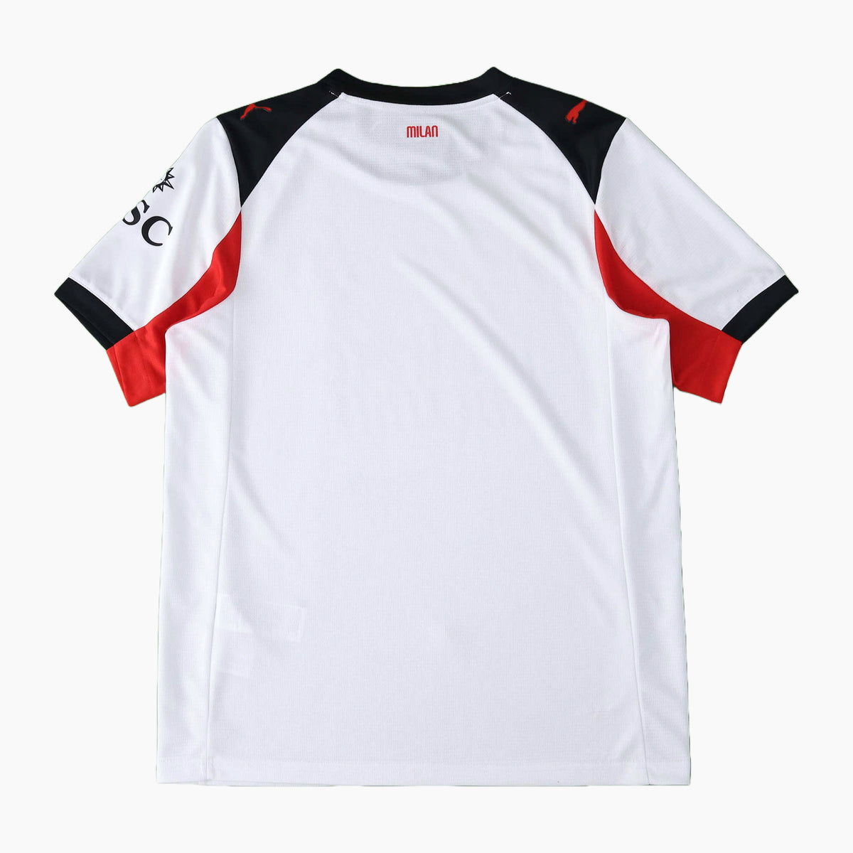Ac milan away jersey 2025/26 - back studio view