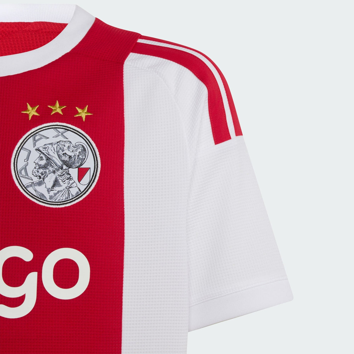 Ajax Kinder Heim kit 2026/27 - Wappendetail