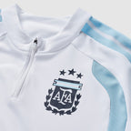 Argentina tracksuit 2026 - collar detail