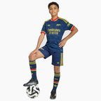 Arsenal kids away kit 2026/27 - full fit on model