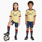 Arsenal kids third kit 2026/27 - front on model