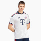 Bayern munich away jersey 2026/27 - front on model