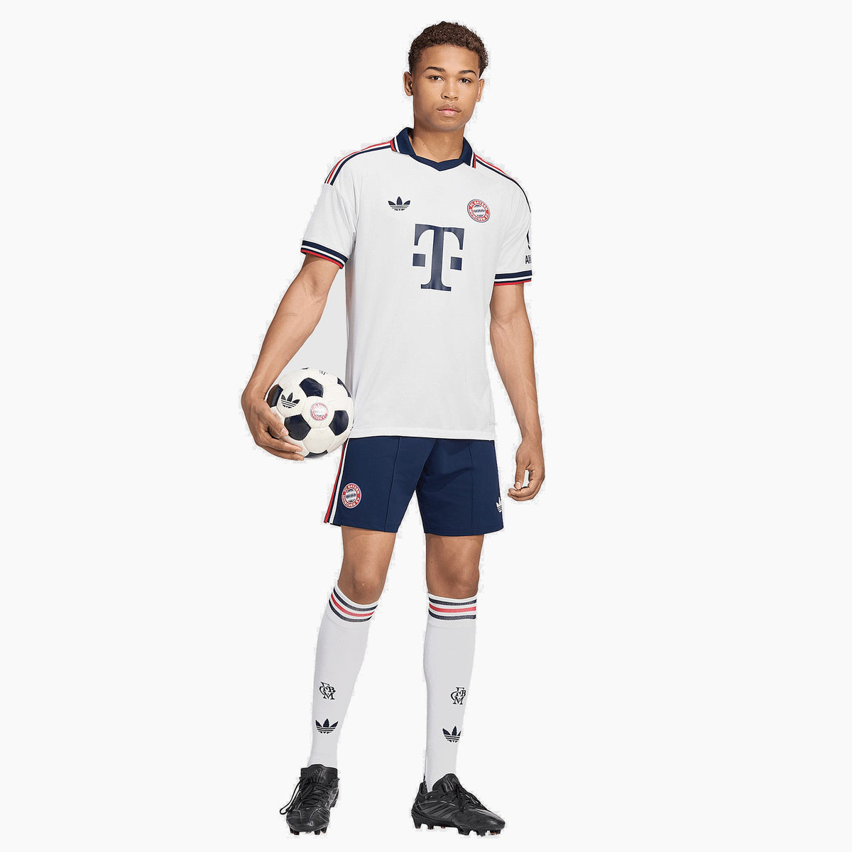 Bayern munich away player jersey 2026/27 - full fit on model
