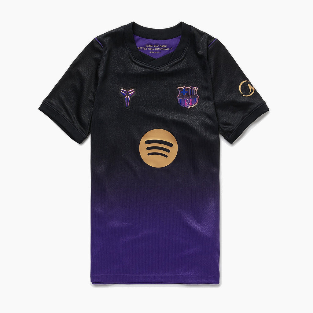 Barcelona 2026/27 away kids jersey - front packshot