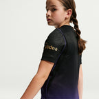 Barcelona 2026/27 away kids jersey - side on model