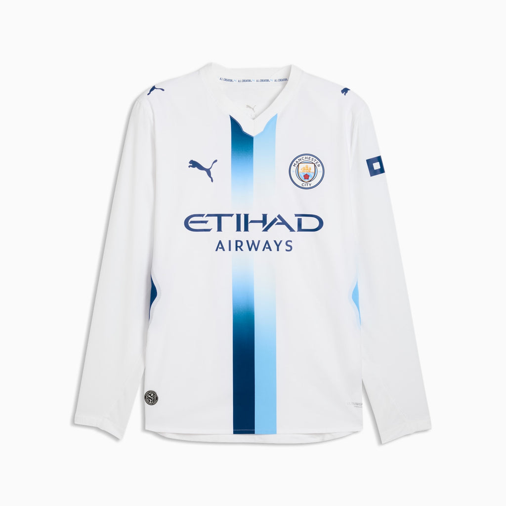 Manchester City 26/27 Third Long Sleeve Player Jersey — technical front