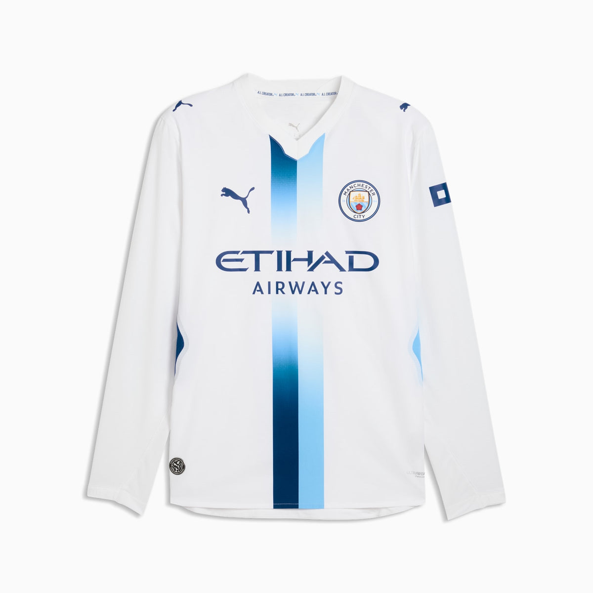 Manchester City 26/27 Third Long Sleeve Player Jersey — technical front