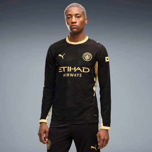 Manchester City 26/27 Away Long Sleeve Player Jersey — official front view