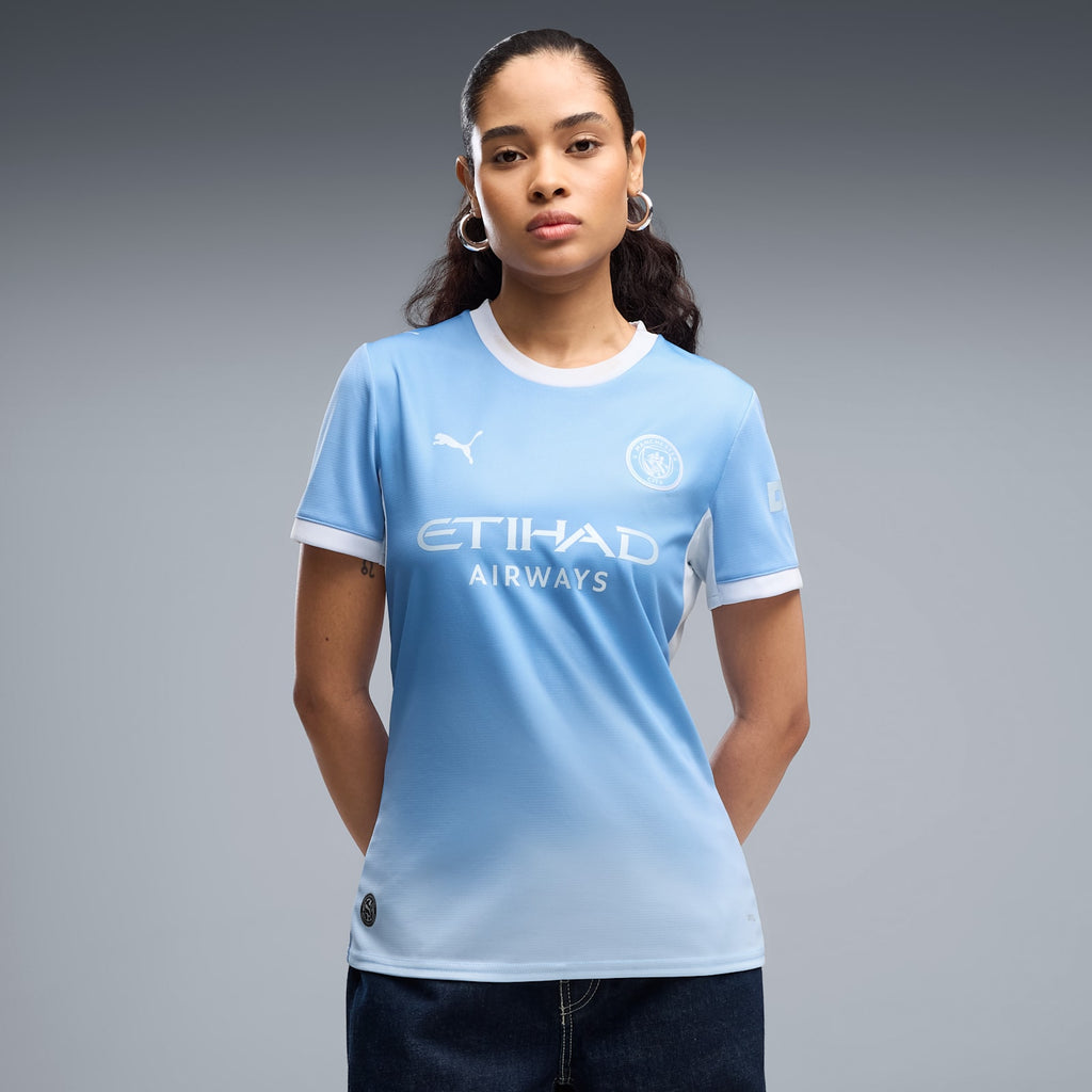 Manchester City 26/27 Home Women's Jersey — official model front