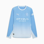 Manchester City 26/27 Home Long Sleeve Player Jersey — technical front