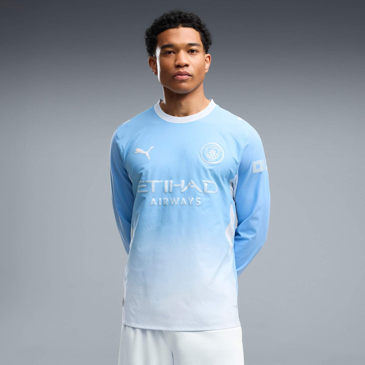 Manchester City 26/27 Home Long Sleeve Player Jersey — official detail