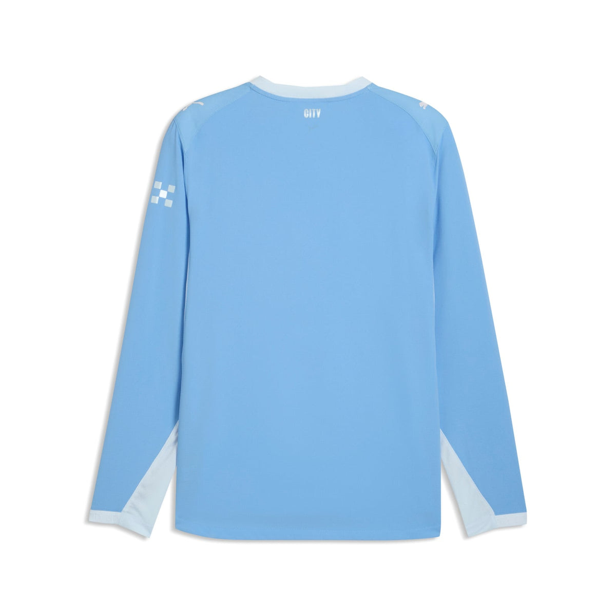 Manchester City 26/27 Home Long Sleeve Player Jersey — official back