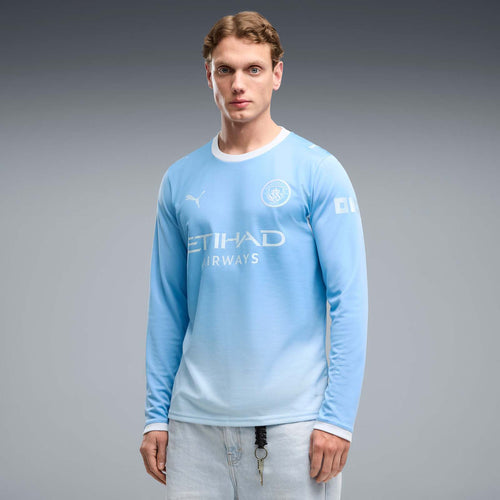 Manchester City 26/27 Home Long Sleeve Jersey — official front view