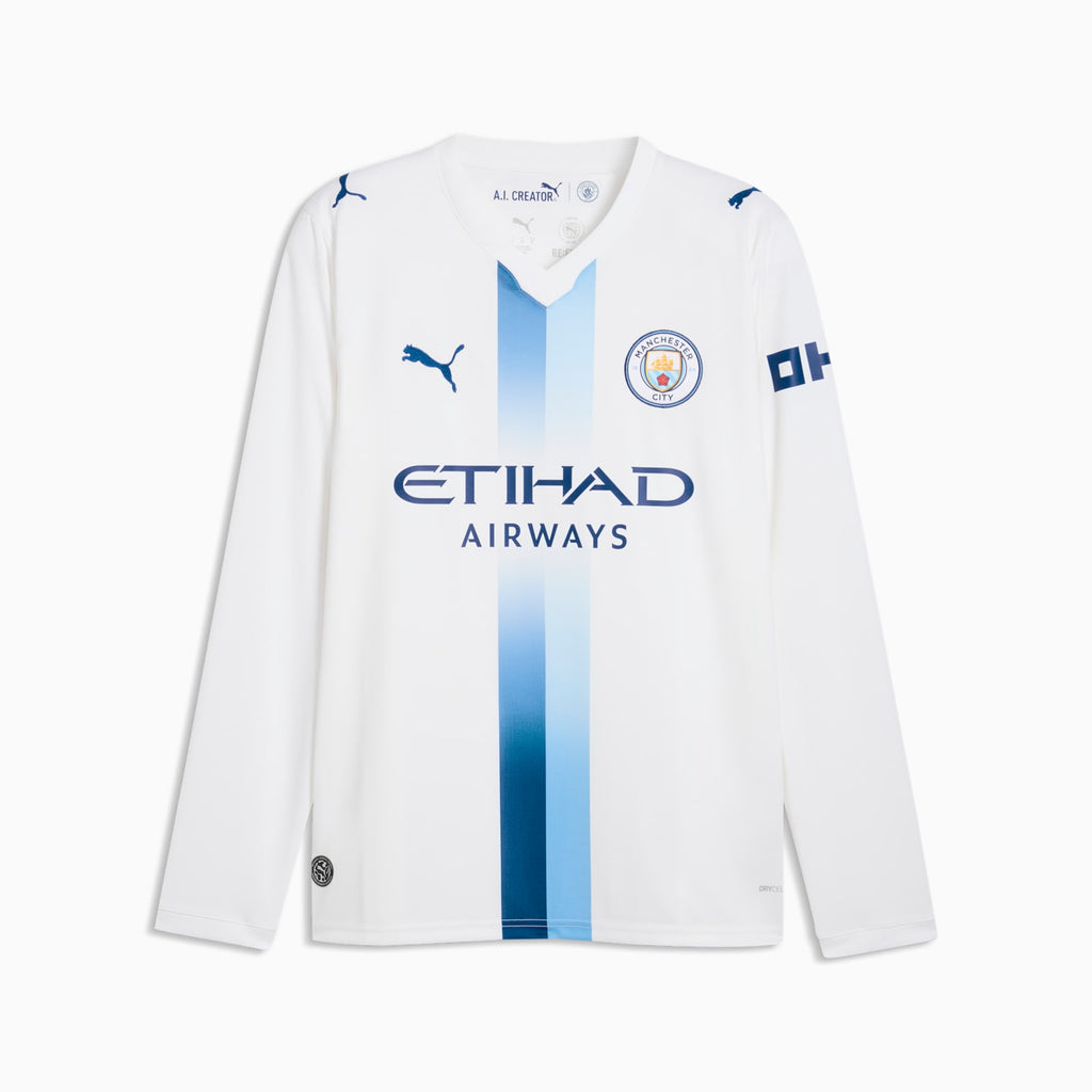 Manchester City 26/27 Third Long Sleeve Jersey — technical front