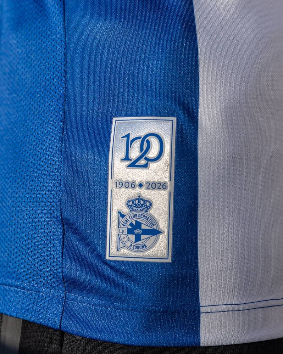 RC Deportivo 2026/27 home fan jersey - fabric detail