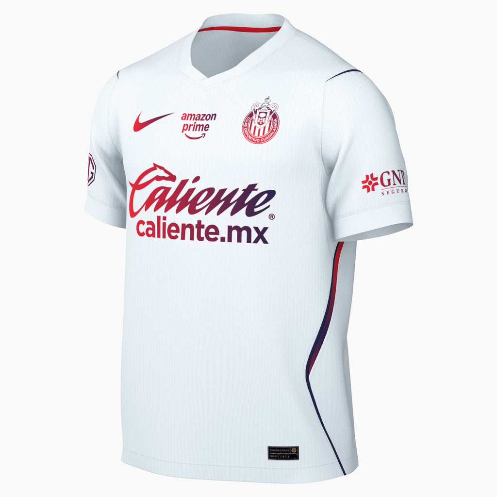 Chivas Guadalajara 2026/27 away player jersey - front packshot
