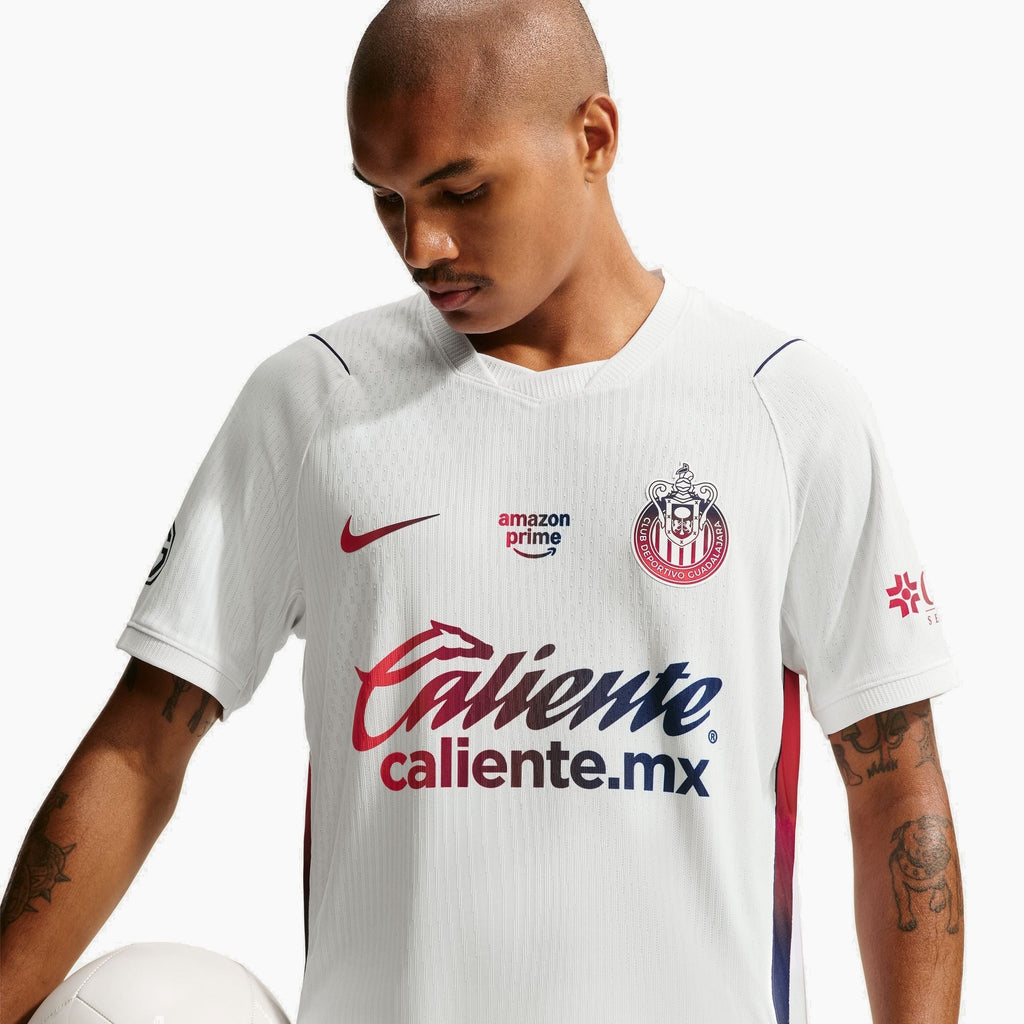 Chivas Guadalajara 2026/27 away player jersey - crest detail