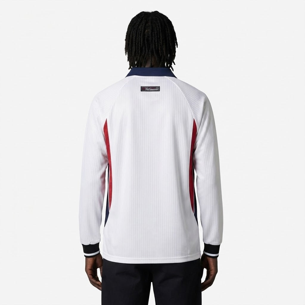 England Retro Home Long Sleeve Jersey 1998 — view 2