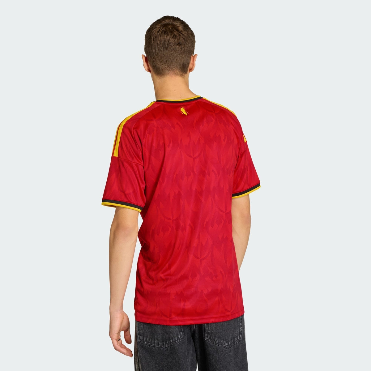 Camiseta Primera Equipación Bélgica Mundial 2026 — Romelu Lukaku 9 — vista 3