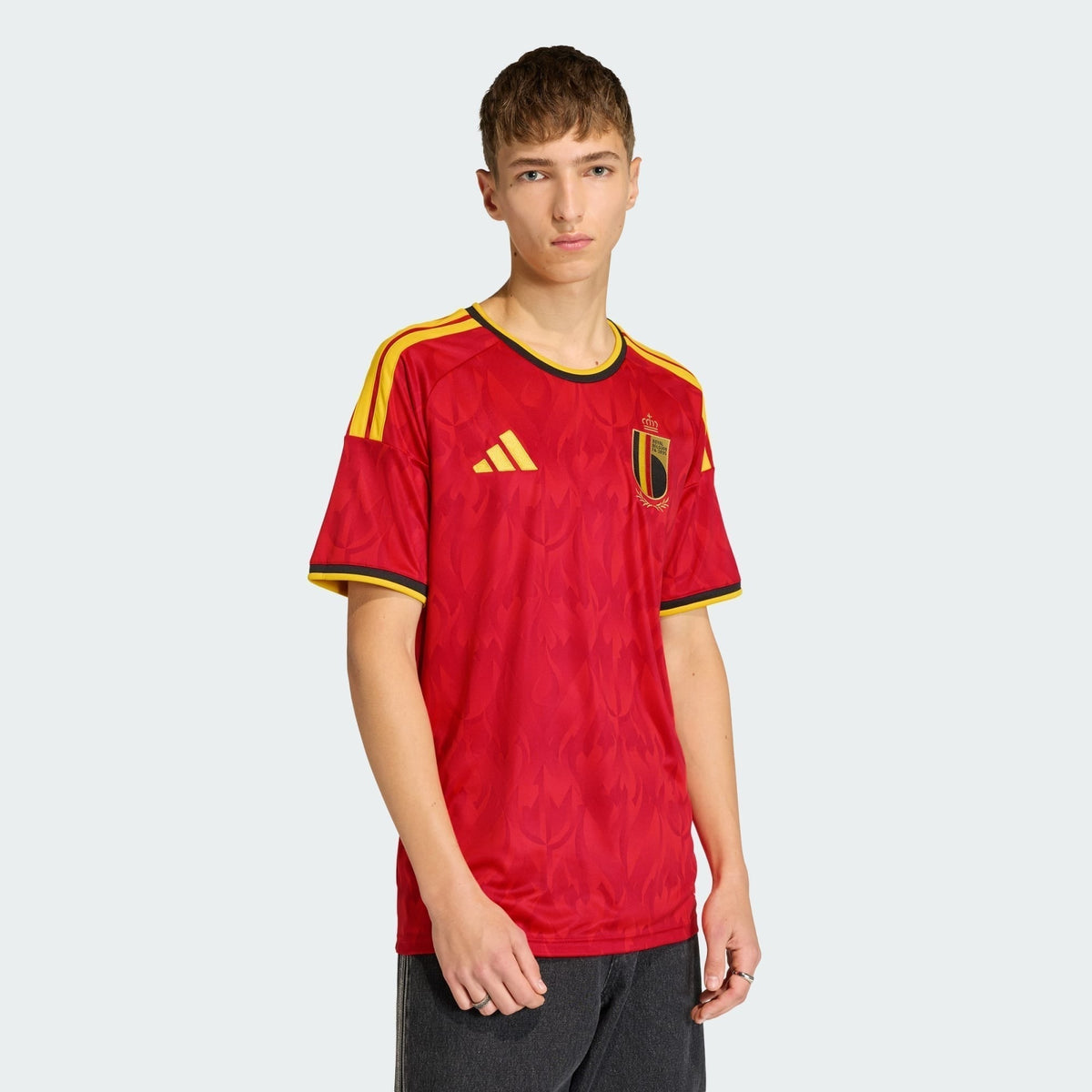 Camiseta Primera Equipación Bélgica Mundial 2026 — Romelu Lukaku 9 — vista 2