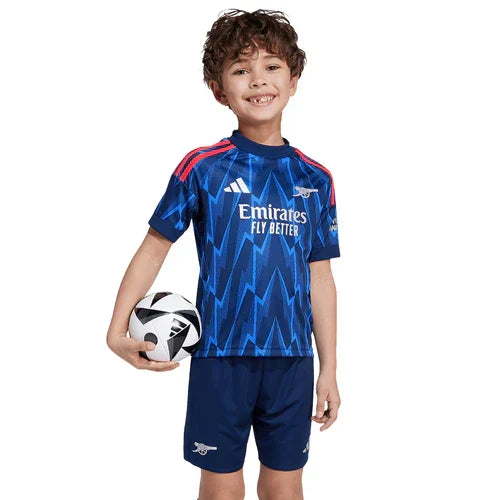 Arsenal 2025/26 Away Kids Kit — image 1