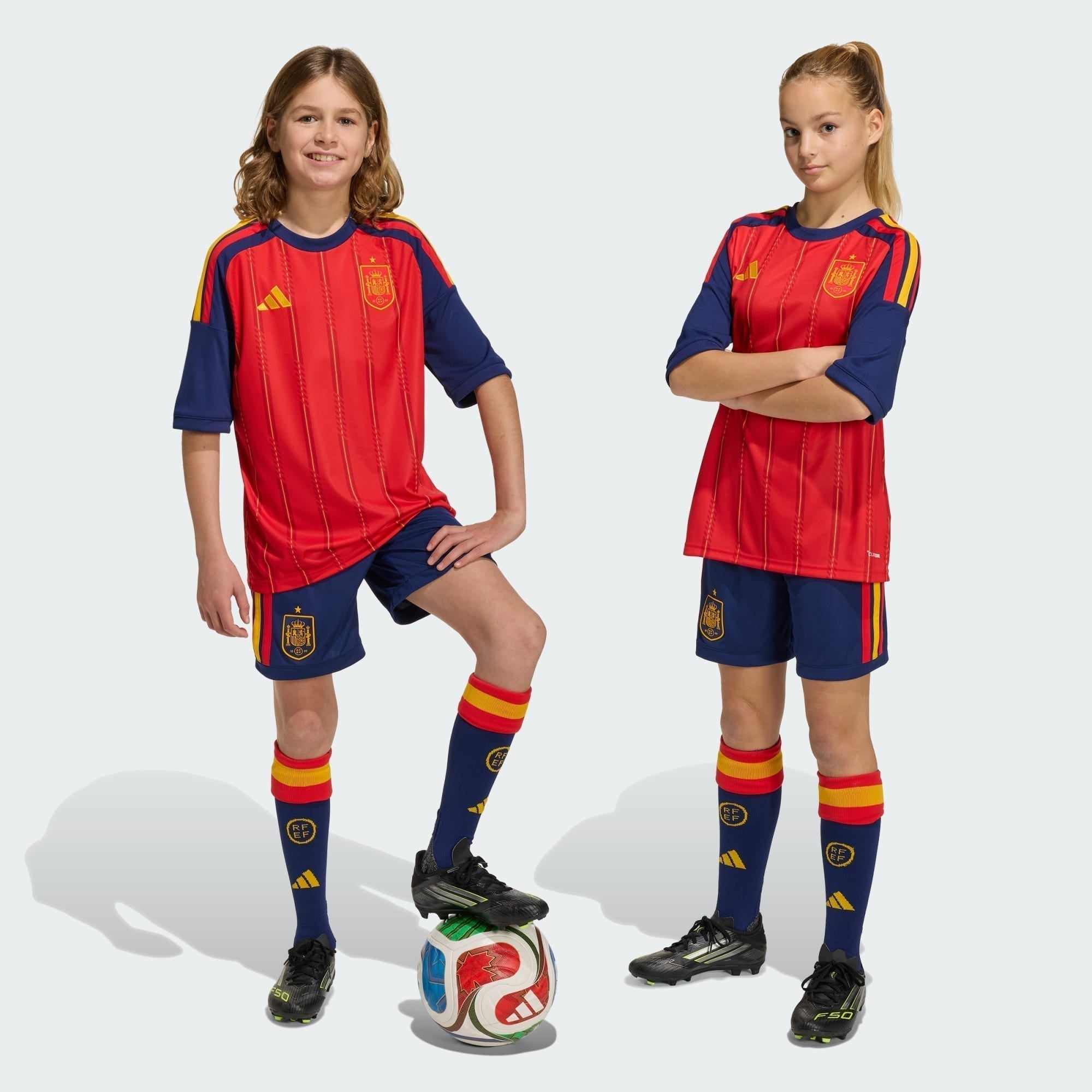 Spain Home Kids Kit 2026 World Cup — view 2