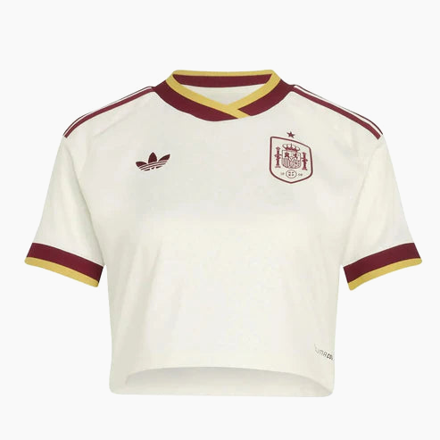 Camiseta Mujer Cropped Segunda Equipación Mundial 2026 — Vista 3