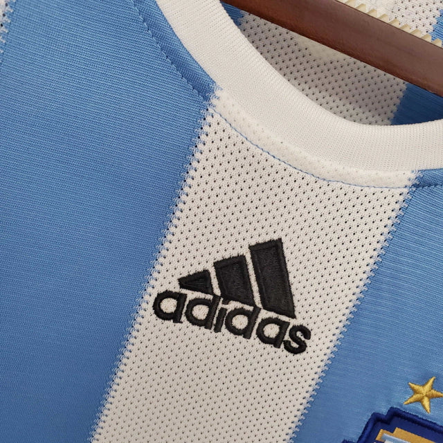 Argentina Retro Jersey 2010 — view 4