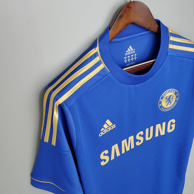 Camiseta Retro Chelsea 12/13 - detalle de manga