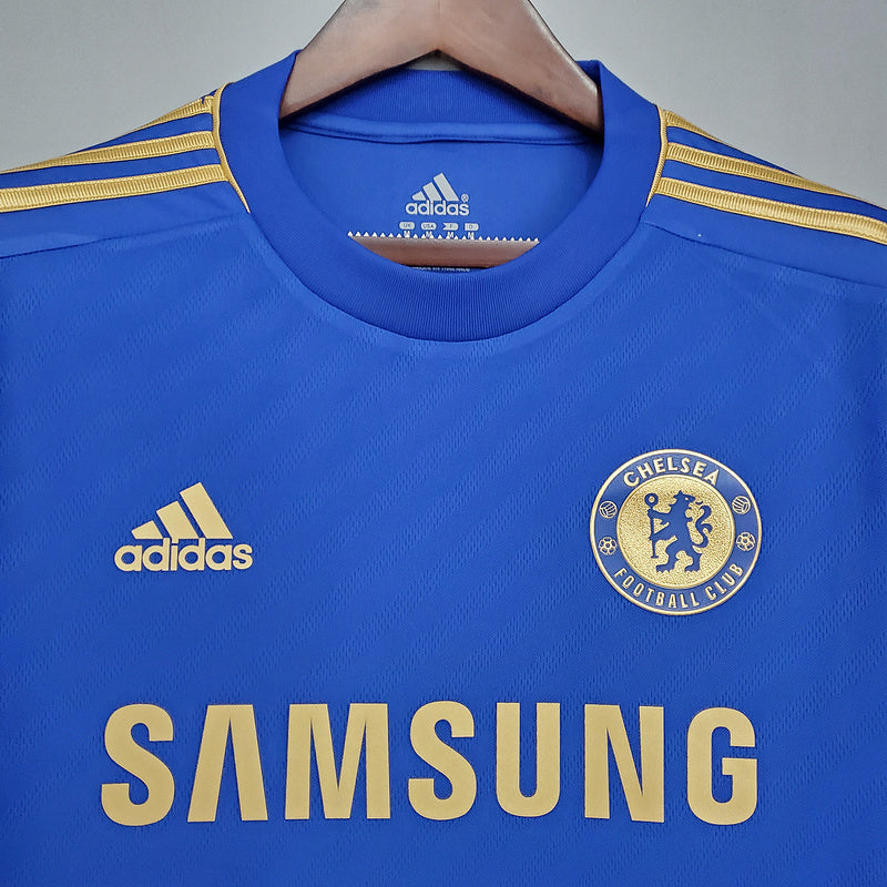 Camiseta Retro Chelsea 12/13 - escudo y cuello