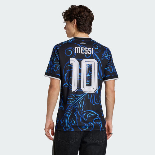 Camiseta Mujer Segunda Equipación Mundial 2026 Argentina Messi #10 — Vista 2