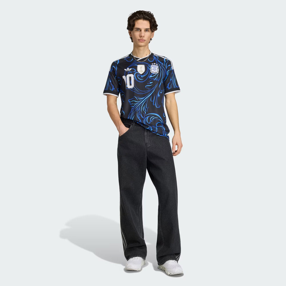 Camiseta Segunda Equipación Mundial 2026 Argentina Messi #10 — Vista extra 3