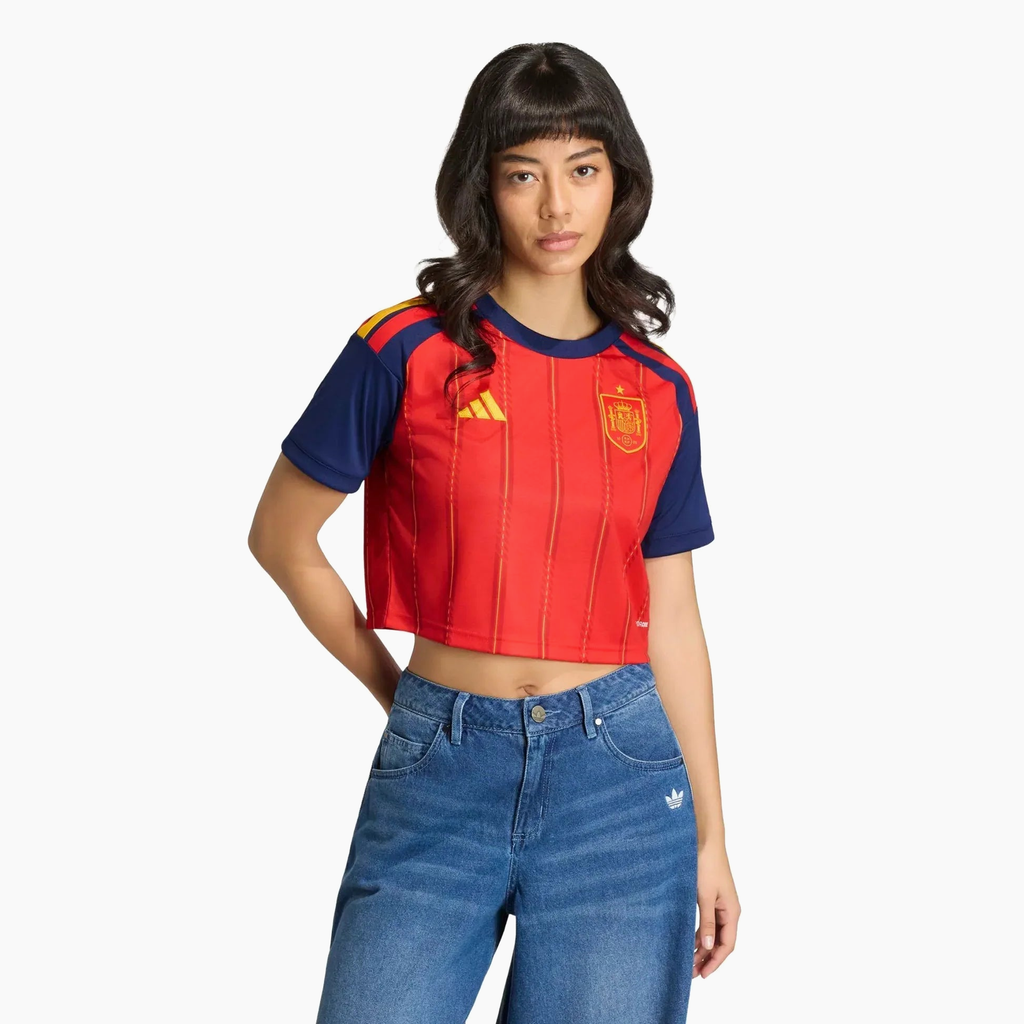 Camiseta Mujer Cropped Primera Equipación Mundial 2026