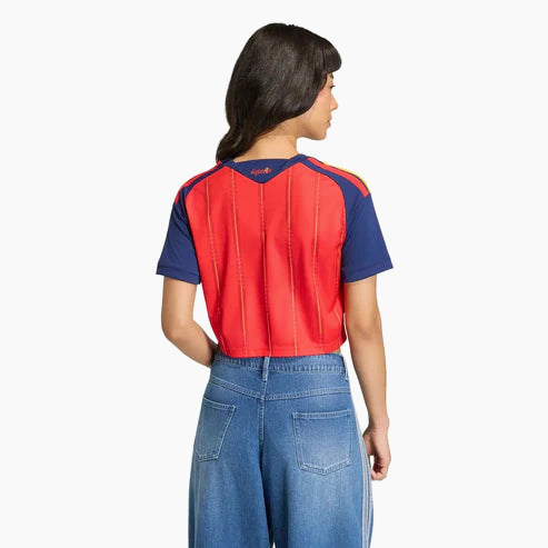 Camiseta Mujer Cropped Primera Equipación Mundial 2026 — Vista 2